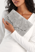 Silver clutch