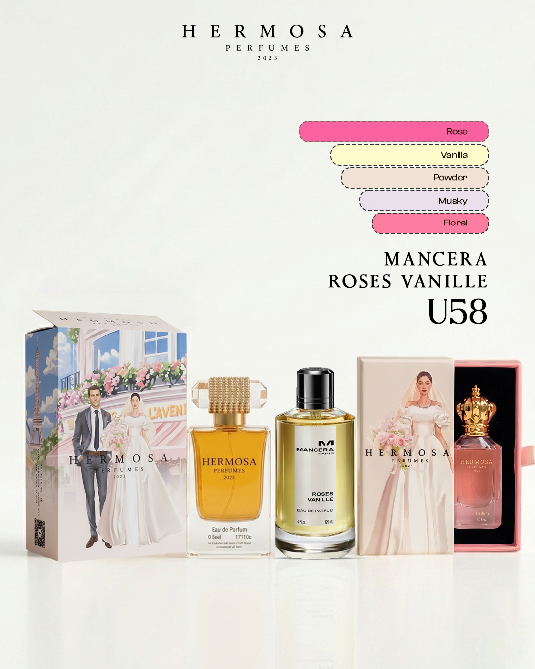 Mancera - Roses Vanille
