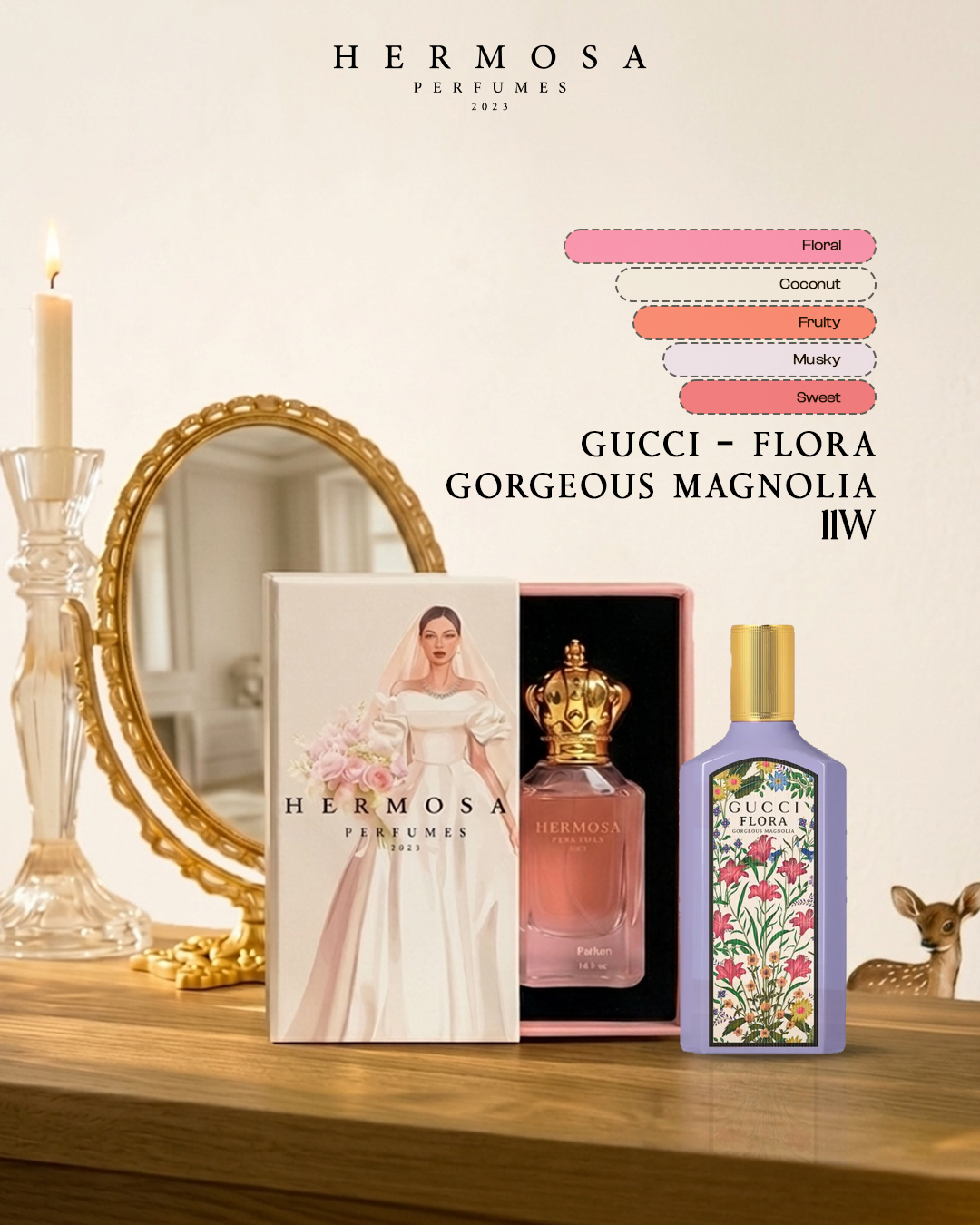 Gucci - Flora Gorgeous Magnolia