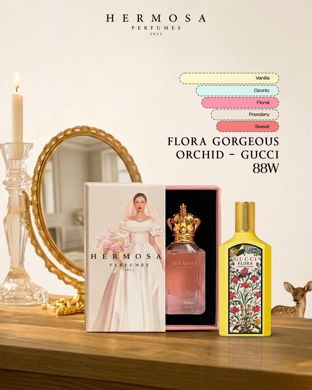 Flora Gorgeous Orchid - Gucci.
