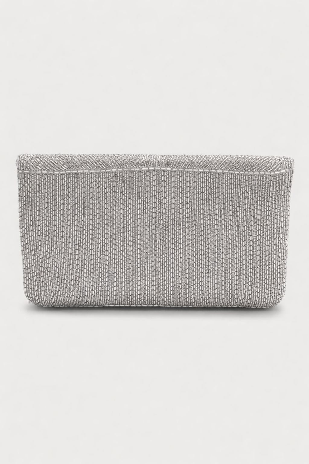 Handcrafted Silver Evening Clutch